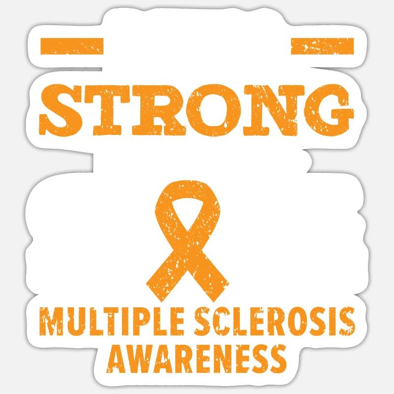 Multiple Sclerosis Awareness Disease Disability Sticker size S (10 x 10 cm)