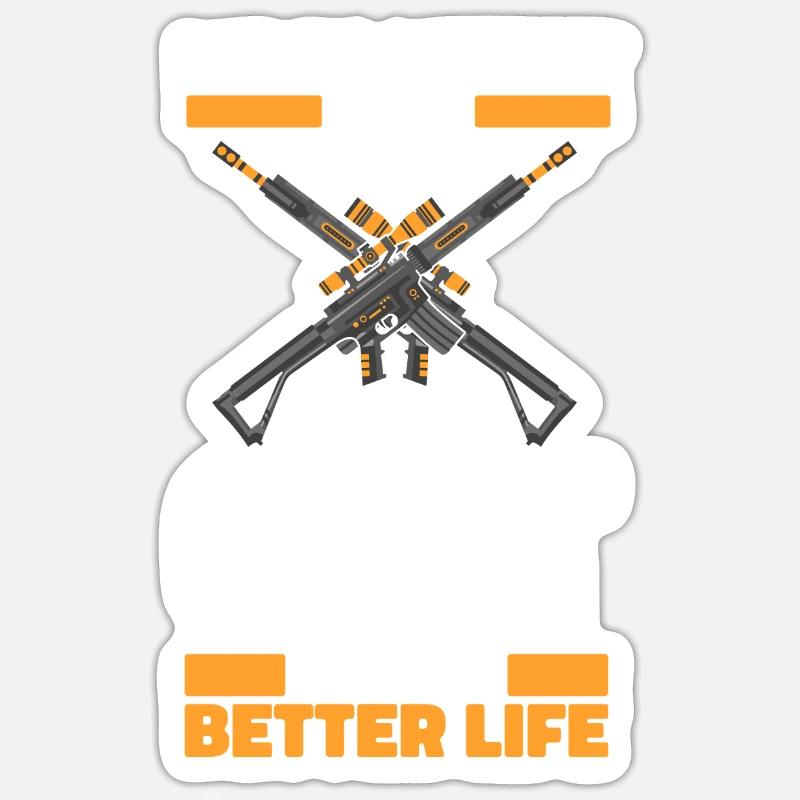 Sticker taille S (10 x 10 cm) - 