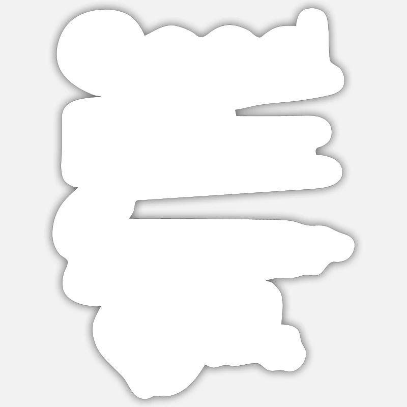 Sticker taille S (10 x 10 cm) - 