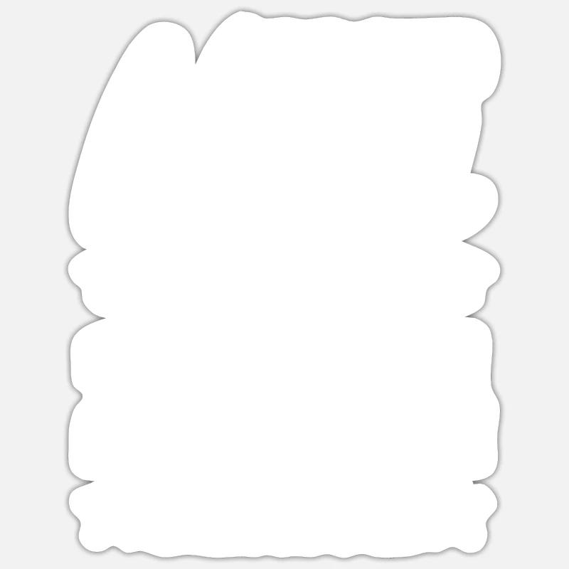 Lustige Stolze Mutter Eines Abschlussgeschenks - Sticker Größe S (10 x 10 cm) - Mattweiß