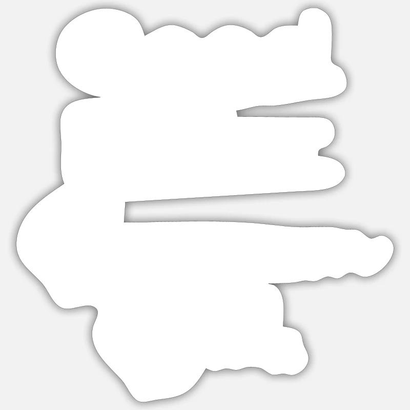 Sticker Größe S (10 x 10 cm) - 