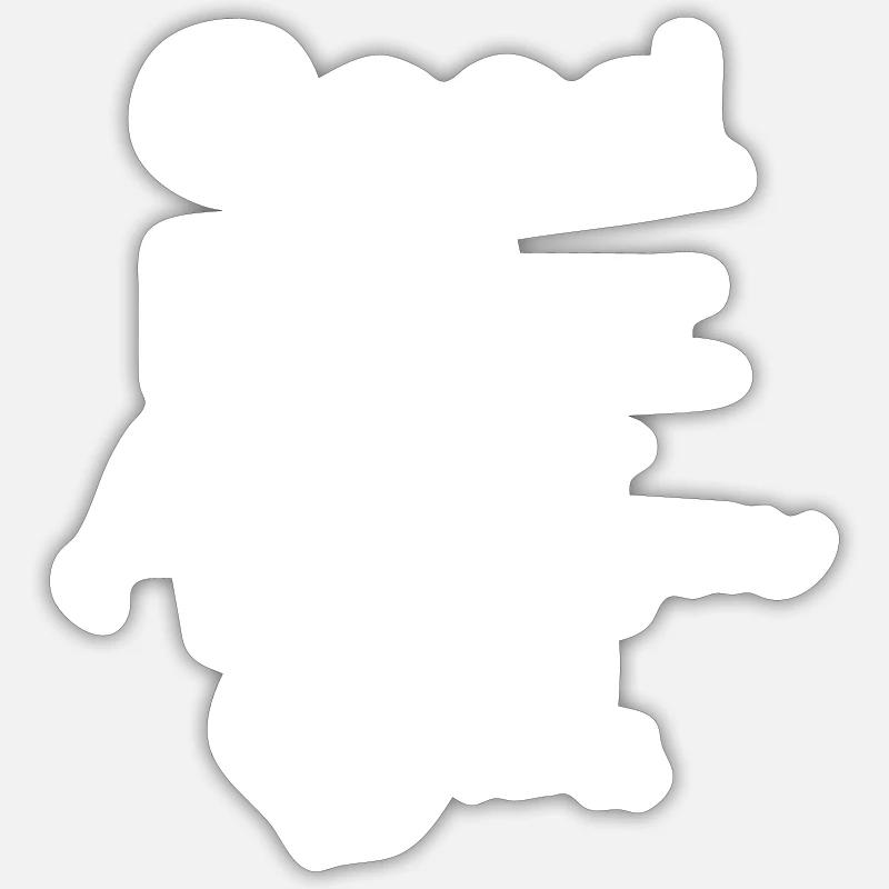 Sticker taille S (10 x 10 cm) - 
