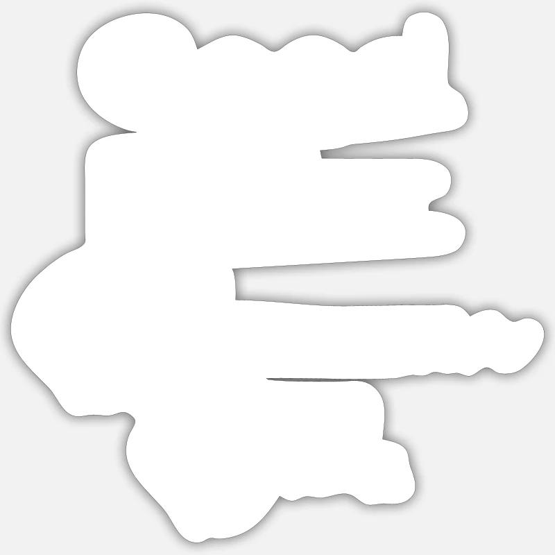 Sticker Größe S (10 x 10 cm) - 
