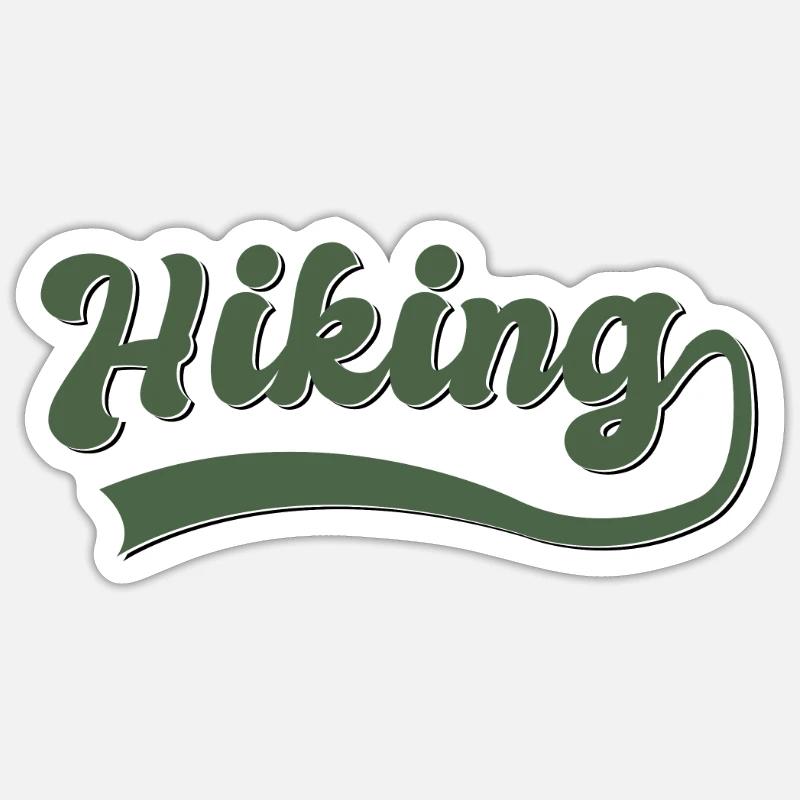 Wander - Sticker size S (10 x 10 cm) - white matte