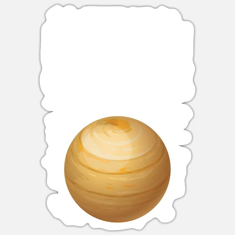 Venus - Sticker size S (10 x 10 cm) - white matte