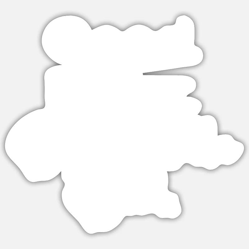 Sticker Größe S (10 x 10 cm) - 