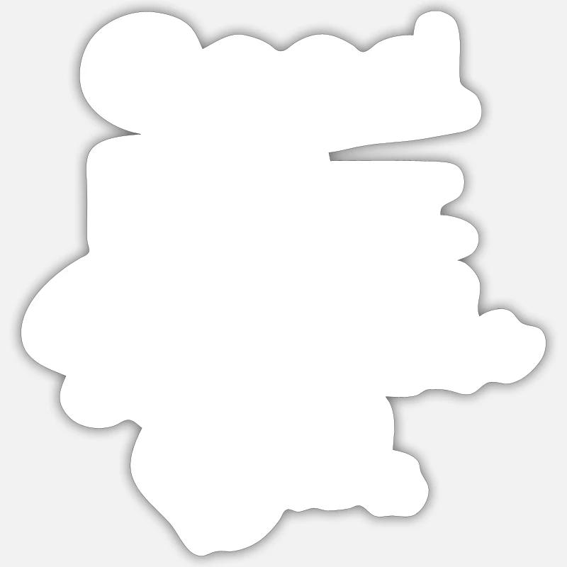 Sticker Größe S (10 x 10 cm) - 