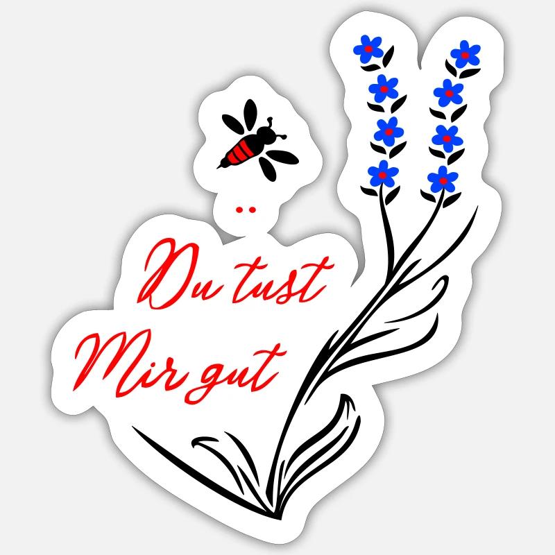 Sticker Größe S (10 x 10 cm) - 