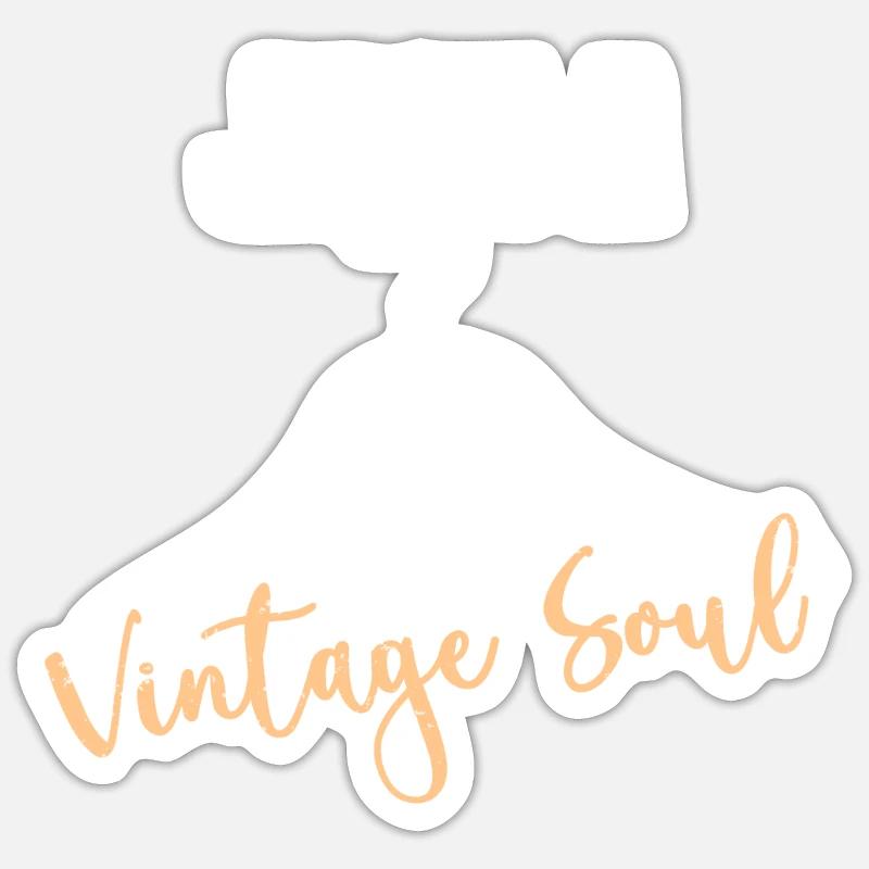 Secondhandladen Secondhand Öko Hipster Gebraucht Sticker Größe S (10 x 10 cm)