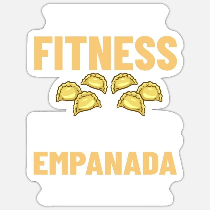 Empanada Argentina Dumpling Spain Sticker size S (10 x 10 cm)