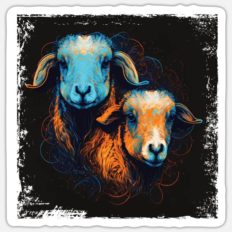 Sticker Größe S (10 x 10 cm) - 