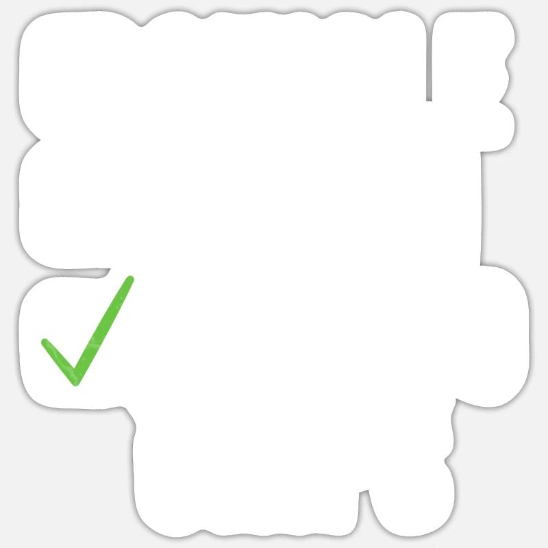 Sticker taille S (10 x 10 cm) - 