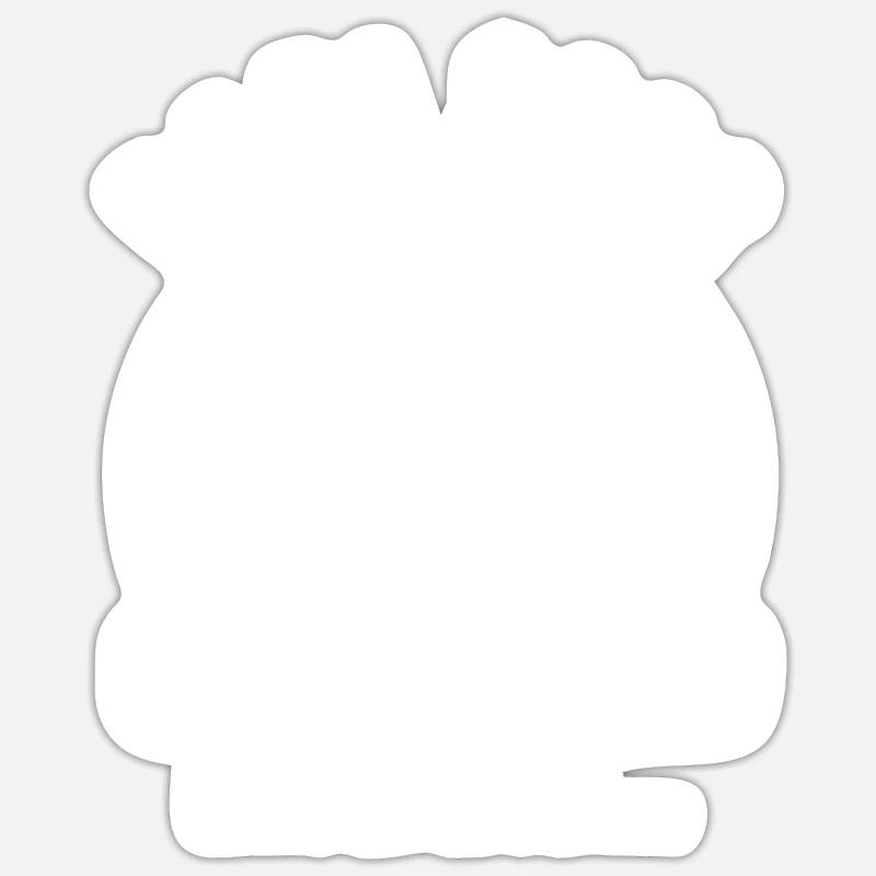 Schwangerschaft Werdende Eltern Geschenk Papa 2023 - Sticker Größe S (10 x 10 cm) - Mattweiß