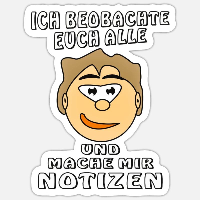 Sticker Größe S (10 x 10 cm) - 