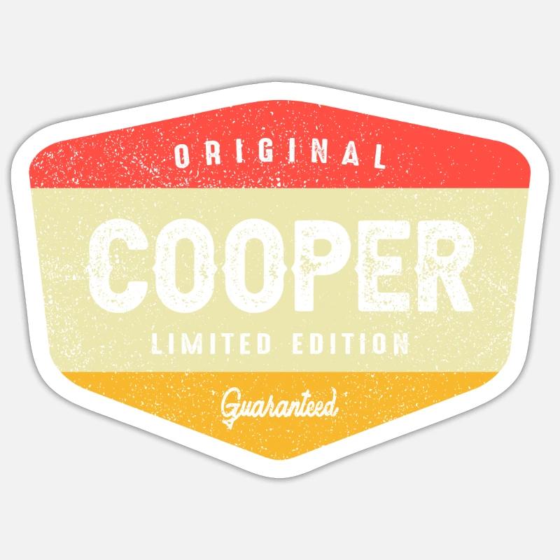 Cooper Personalized Name - Cooper Sticker size S (10 x 10 cm)