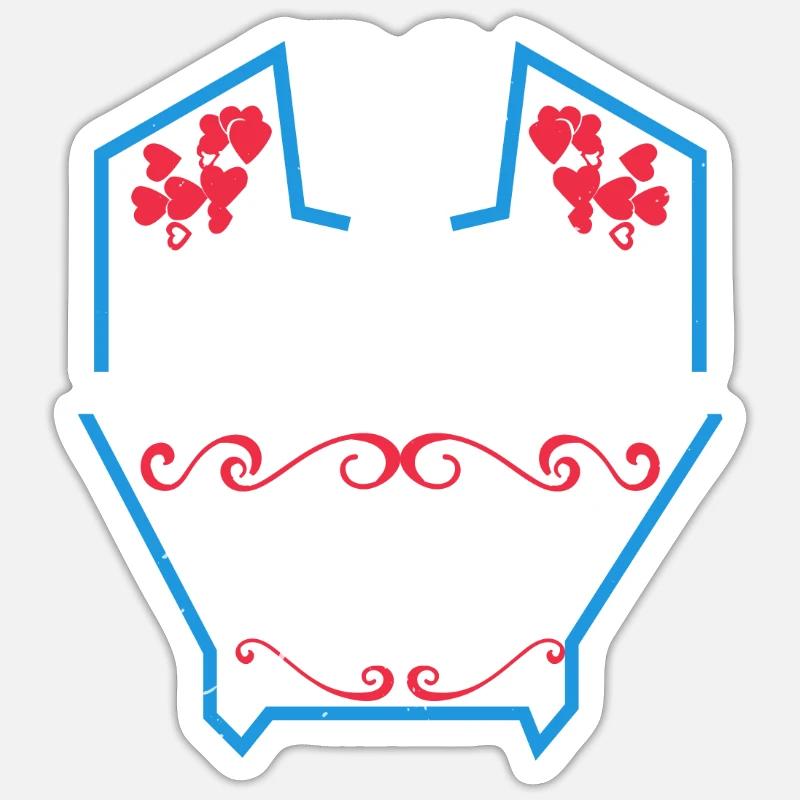 Sticker Größe S (10 x 10 cm) - 