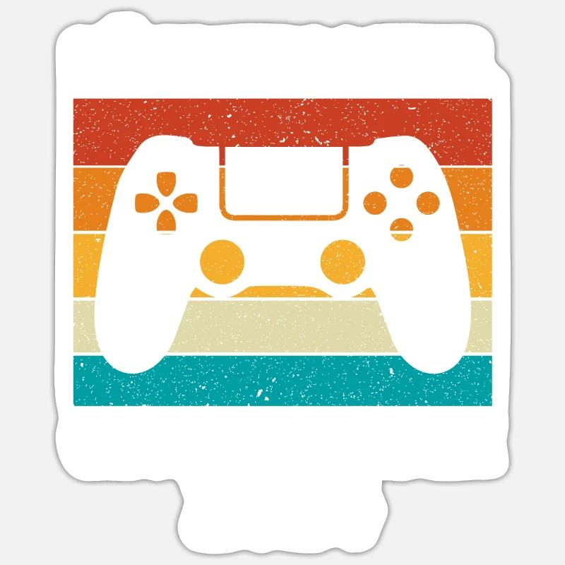 Nächste Level Großer Bruder 2024 - Sticker Größe S (10 x 10 cm) - Mattweiß