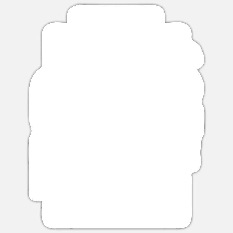 Developer Coder Programmer Funny Sticker size S (10 x 10 cm)