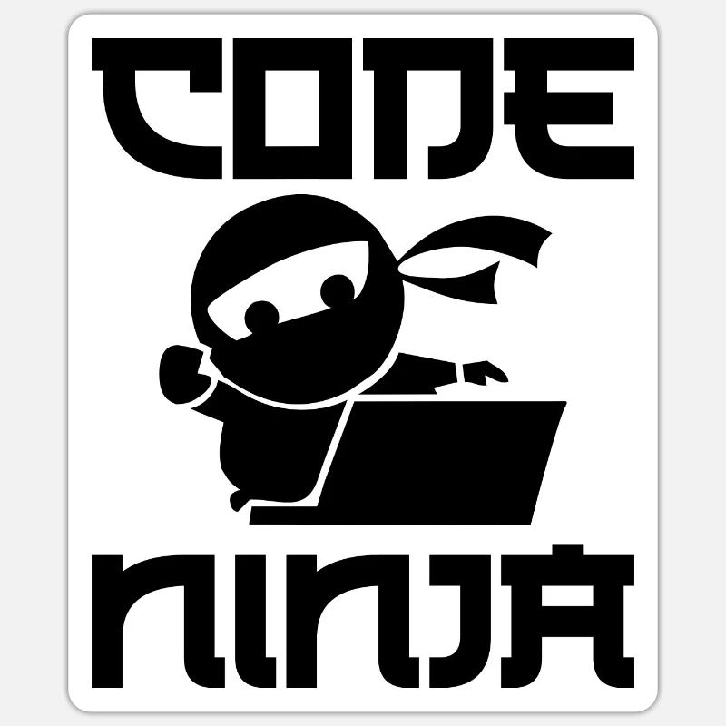 Programmieren Sticker Größe S (10 x 10 cm)