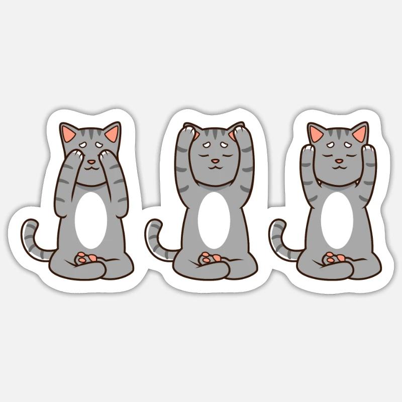 Sticker Größe S (10 x 10 cm) - 