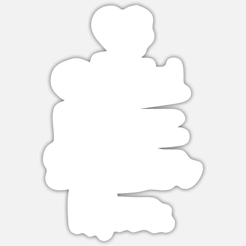 Sticker Größe S (10 x 10 cm) - 