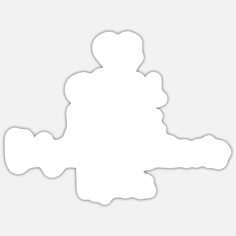 Sticker taille S (10 x 10 cm) - 