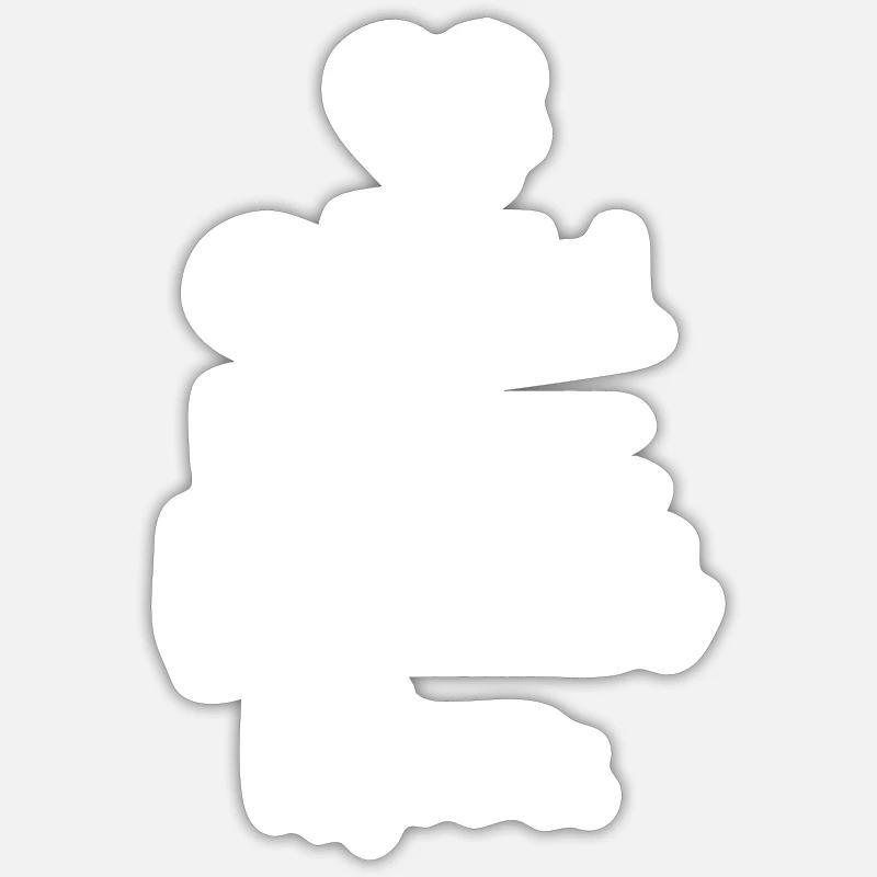 Sticker taille S (10 x 10 cm) - 