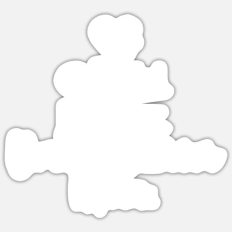 Sticker taille S (10 x 10 cm) - 