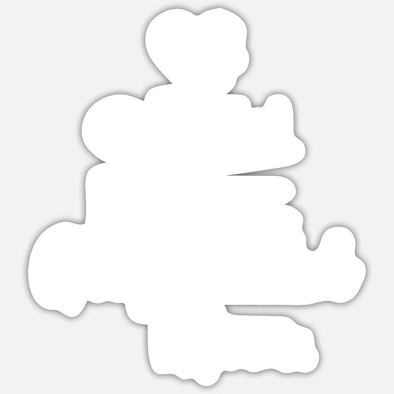 Sticker taille S (10 x 10 cm) - 