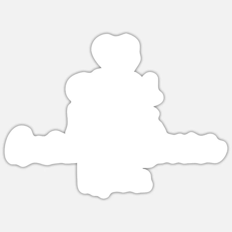 Sticker Größe S (10 x 10 cm) - 
