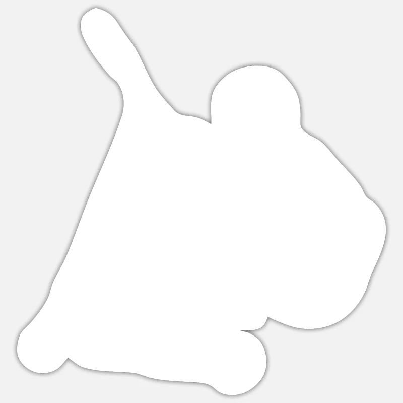 Scooter Roller Tretroller Geschenk Sticker Größe S (10 x 10 cm)