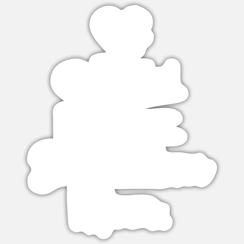 Sticker taille S (10 x 10 cm) - 