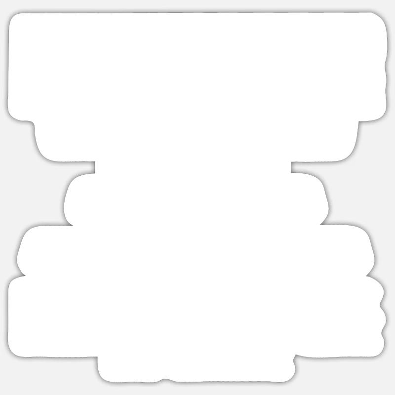 Entwickler Coder Programmierer Spaß Sticker Größe S (10 x 10 cm)