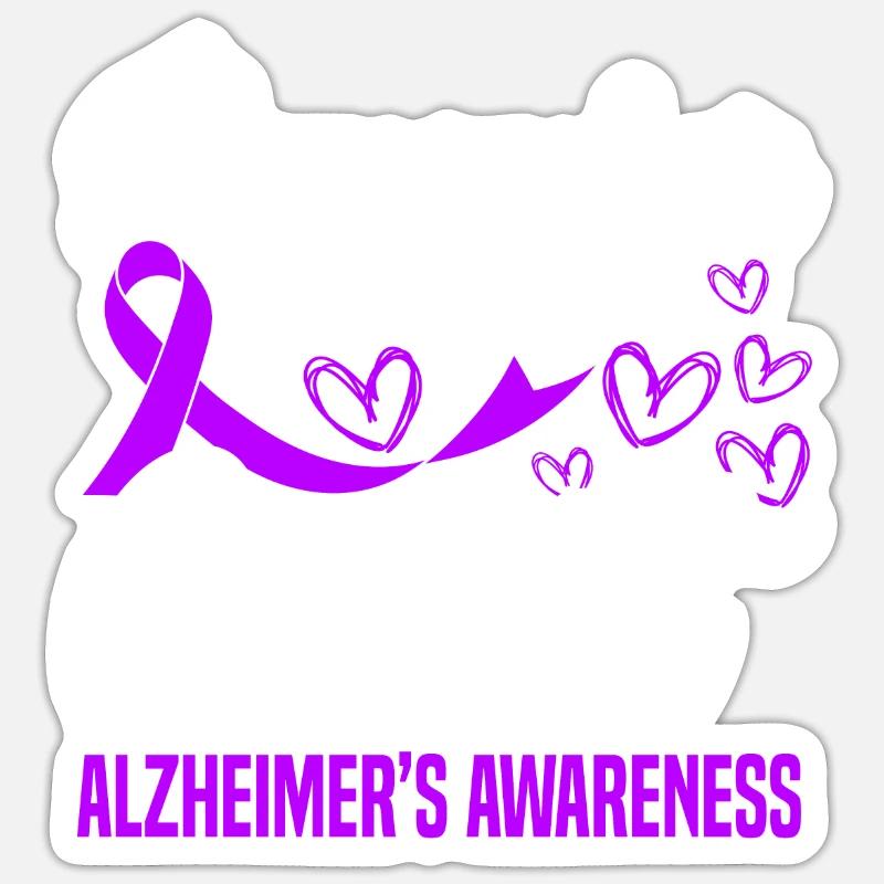 Remember For Those That Cannot Alzheimer's Disease Sticker size S (10 x 10 cm)
