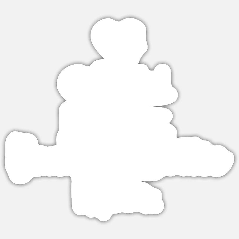 Sticker taille S (10 x 10 cm) - 