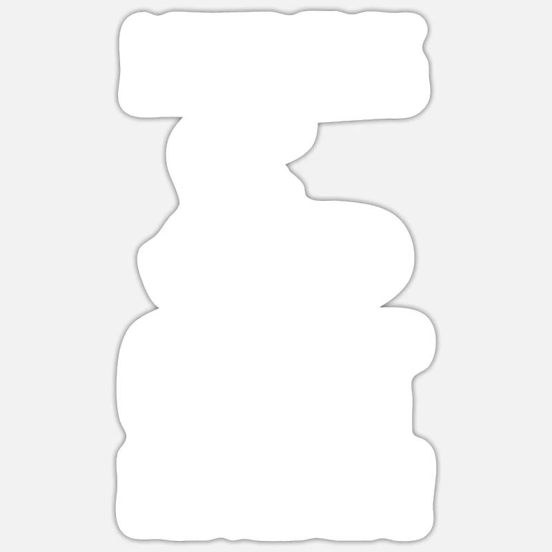 Bmx Bmx Biker Cat - Sticker taille S (10 x 10 cm) - blanc mat