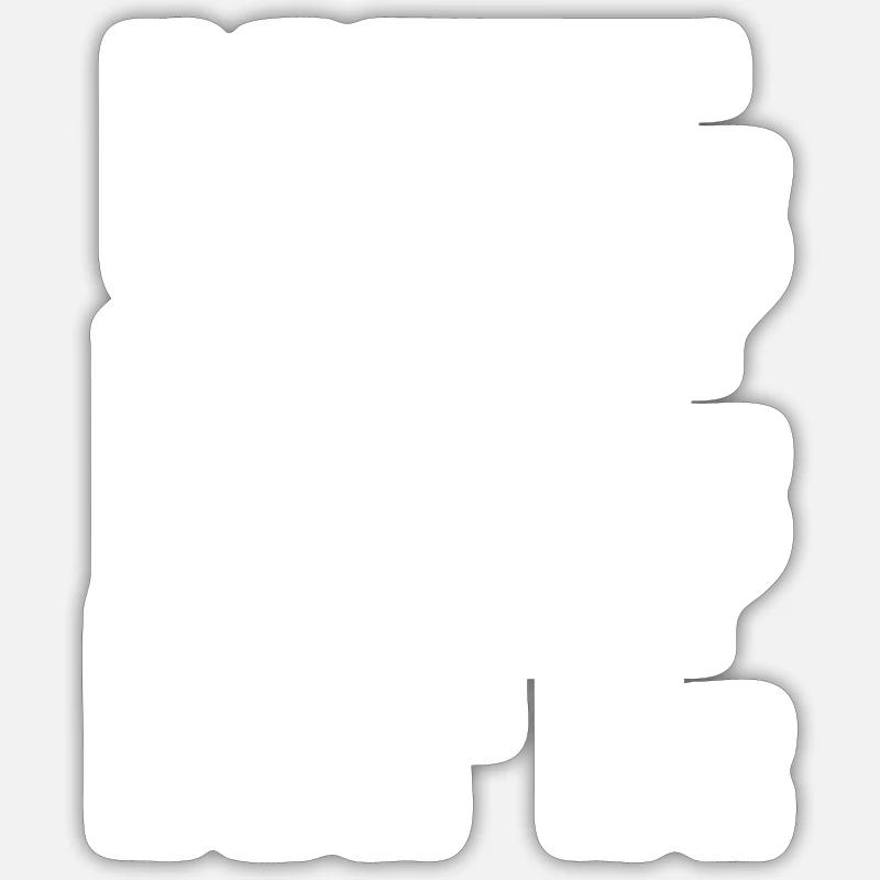 NFT: NFT: NFT: - Sticker taille S (10 x 10 cm) - blanc mat