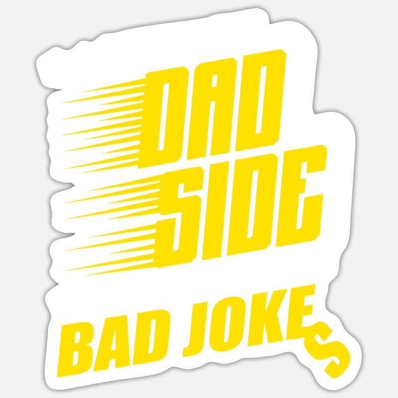 Humor Dad Joke Loading Please Wait Daddy Fathers Sticker Größe S (10 x 10 cm)
