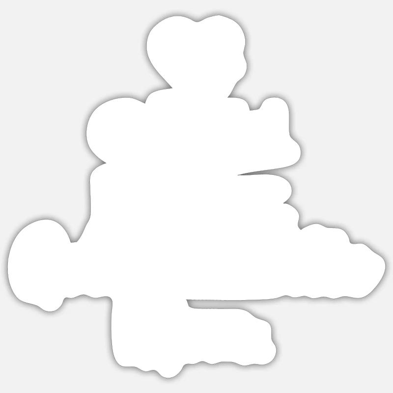 Sticker Größe S (10 x 10 cm) - 