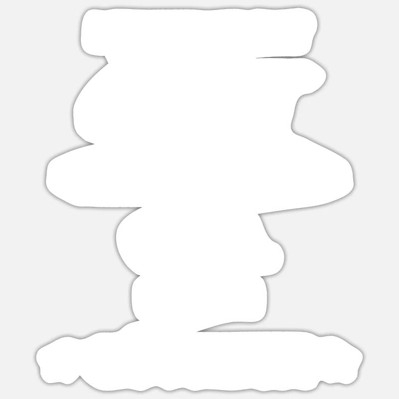 Opa Geschenk Spruch Sticker Größe S (10 x 10 cm)