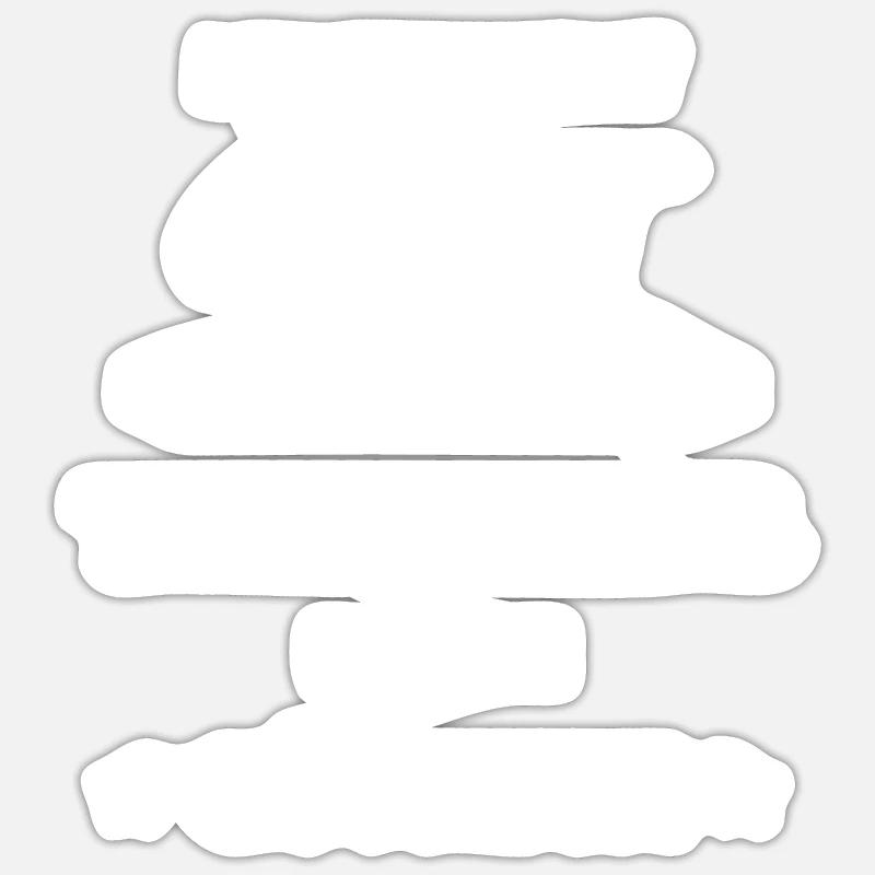 Tischler Geschenk Spruch - Sticker Größe S (10 x 10 cm) - Mattweiß