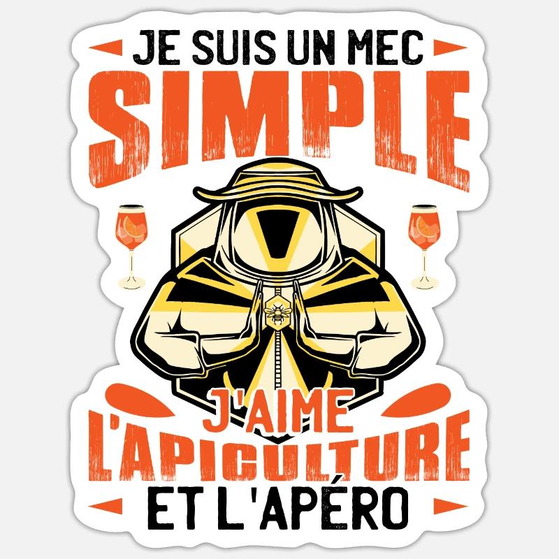 Sticker taille S (10 x 10 cm) - 