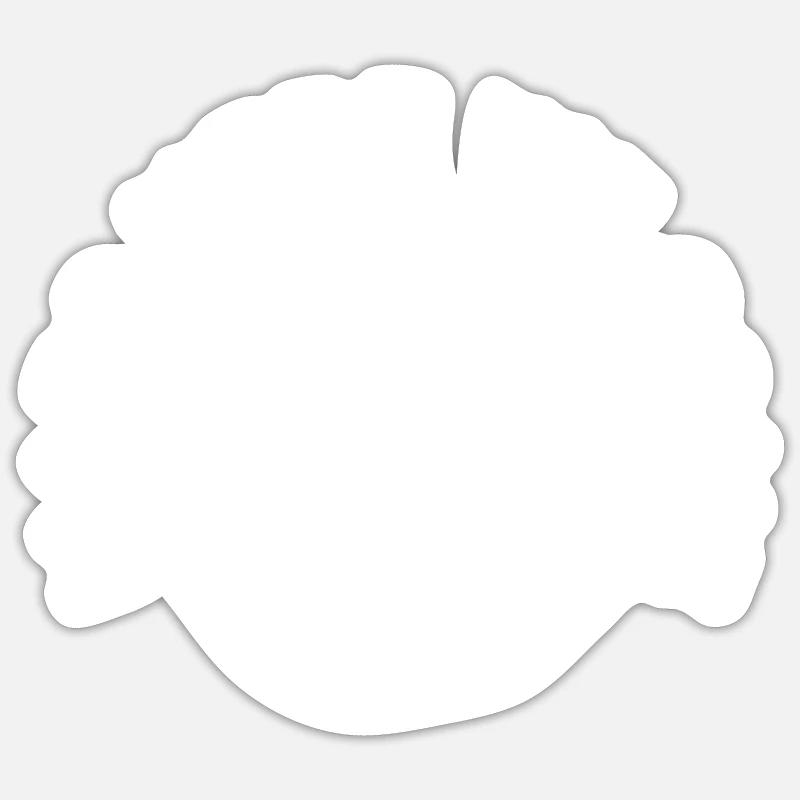 Colonisation spatiale de l’espace - Sticker taille S (10 x 10 cm) - blanc mat