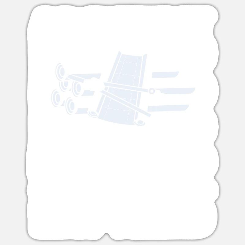 Retired Architect Architecture Sticker size S (10 x 10 cm)