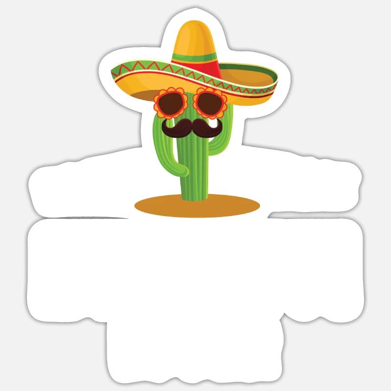 Nacho Average Bacon Lover Sticker size S (10 x 10 cm)