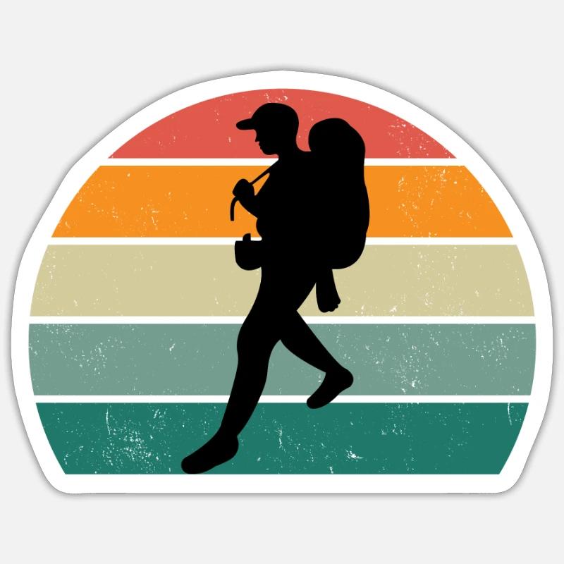 Kletterer Klettererin Bouldern Boulderin Klettern Sticker Größe S (10 x 10 cm)