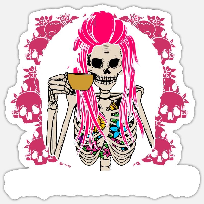 It will be dramatic funny sarcastic humor -Sat Sticker size S (10 x 10 cm)