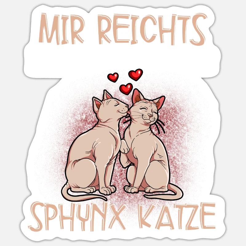 Sticker Größe S (10 x 10 cm) - 