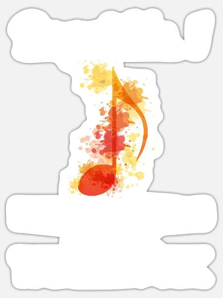 Tanzen Party Musik Tänzer - Sticker Größe S (10 x 10 cm) - Mattweiß