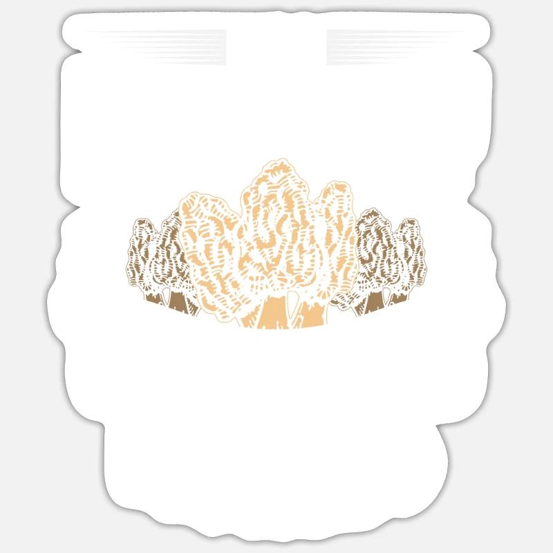 I'm A Fun Guy With Questionable Morels Funny Sticker Größe S (10 x 10 cm)